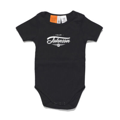 Baby Retro Romper - White Logo Thumbnail
