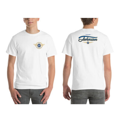 Mens Blue & Gold Logo Tee Thumbnail