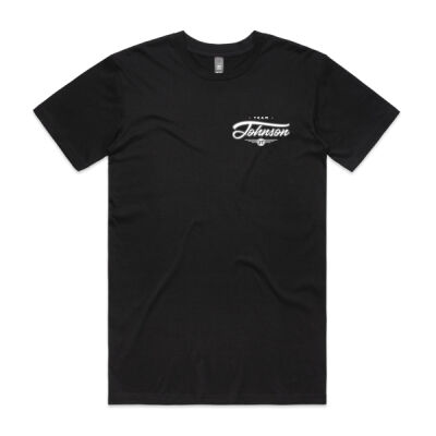 Mens Retro Tee - White Logo (Express Order) Thumbnail