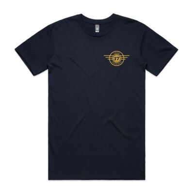 Mens Navy & Gold T (Express Order) Thumbnail